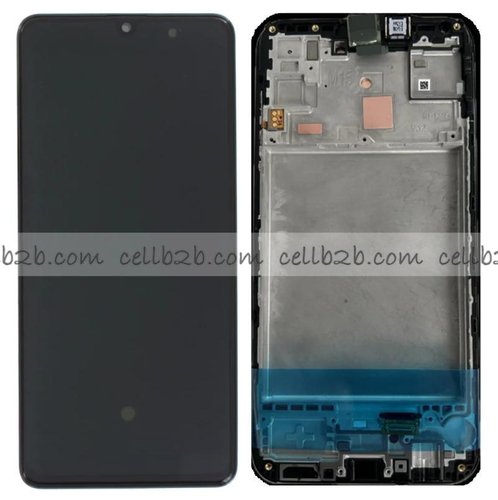 *Pantalla Samsung Galaxy M15 5G M156 Negra Con Marco Completa Original SERVICE PACK