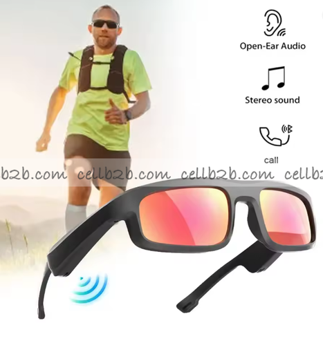 M8 Pro Gafas de Sol Inteligente con Auriculares Óseos