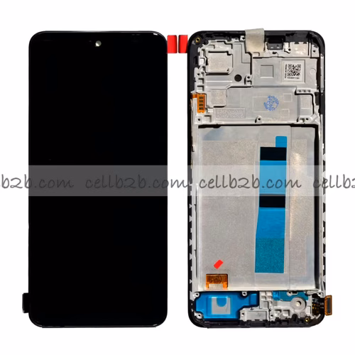 Pantalla Xiaomi Redmi Note 12 4G CON Marco INCELL LCD+Táctil Negra Completa