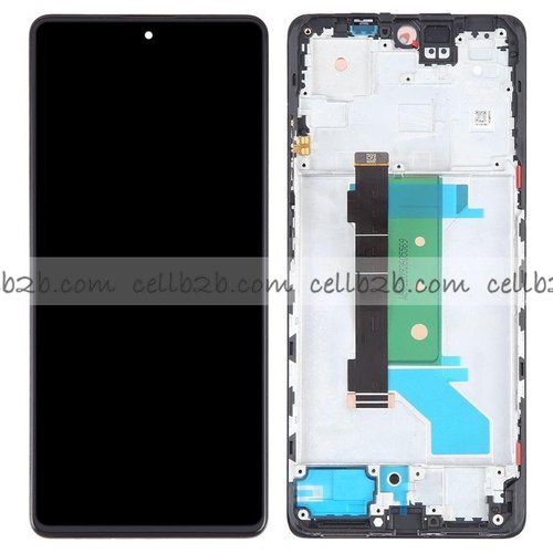 Pantalla Xiaomi Redmi Note 12 Pro Plus 5G INCELL CON MARCO LCD+Táctil Negra Completa