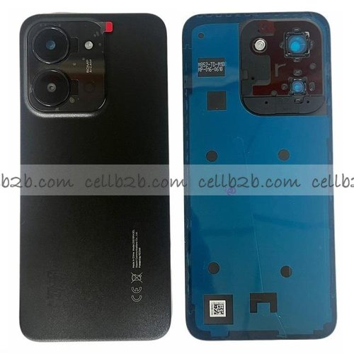 Tapa Trasera para Xiaomi Redmi 15C (25078RA3EE) Negra (BIG COVER) CON LENTE