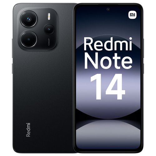 *Móvil Xiaomi Redmi Note 14 4G 6+128GB Negro