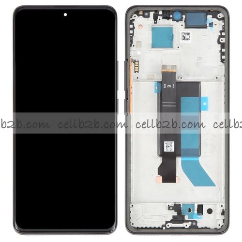 *Pantalla Xiaomi Redmi Note 14 Pro 5G Negra Con Marco 50M Completa LCD+Táctil SERVICE PACK
