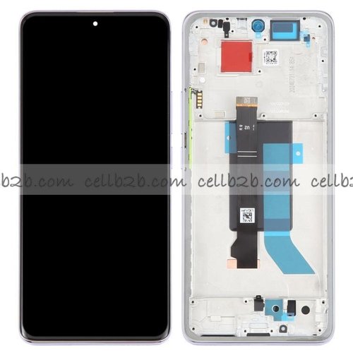 *Pantalla Xiaomi Redmi Note 14 Pro 5G Lila Con Marco 50M Completa LCD+Táctil SERVICE PACK
