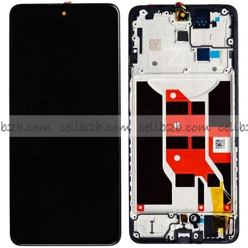 Pantalla OPPO Reno12 F 4G OLED CON MARCO Negro Completa LCD+Táctil