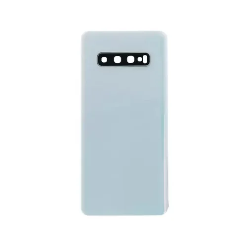 Tapa Trasera Samsung SM-G975 GALAXY S10 Plus Blanca CON LENTE