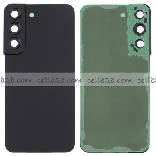 Tapa Trasera Samsung S22 5G S901B Negra CON LENTE
