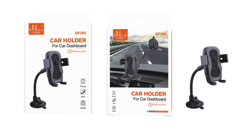 Ellietech SP360 Soporte de Coche con Ventosa para Movil