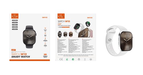 Ellietech SW105 Reloj Inteligente 2.07" con Duración de 4 días