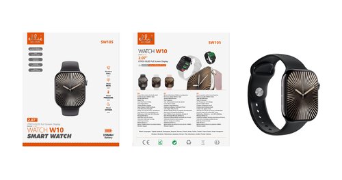 Ellietech SW105 Reloj Inteligente 2.07" con Duración de 4 días