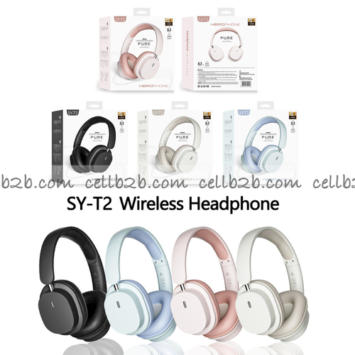 SY-T2 Auriculares Wireless de Sonido Hi-Fi