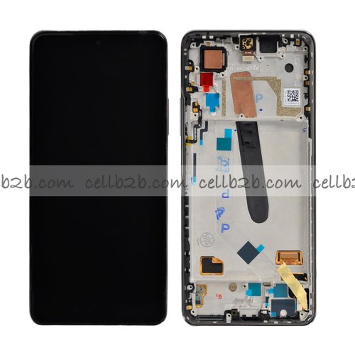 *Original Pantalla Xiaomi Poco F3 / Mi 11i / Mi 11X / Mi 11X Pro Blanca CON MARCO Completa Tactil+LCD SERVICE PACK
