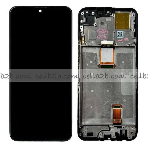 Original Pantalla Huawei Honor X6A Negra CON MARCO Completa LCD+Táctil