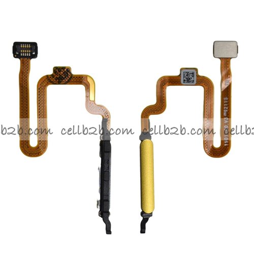 Flex de Lector de Huella Xiaomi Poco M4 5G Amarillo