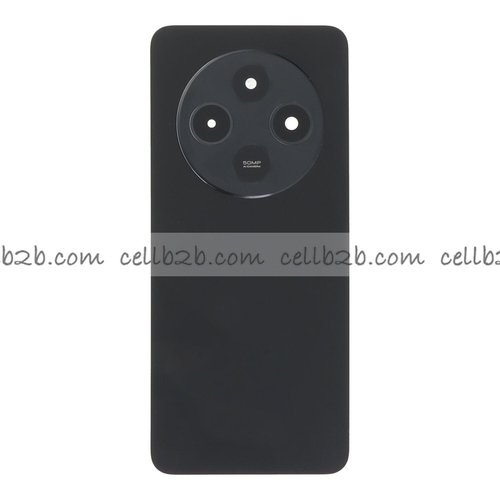 Tapa Trasera para Xiaomi Redmi 14C Negra ORI CON LENTE