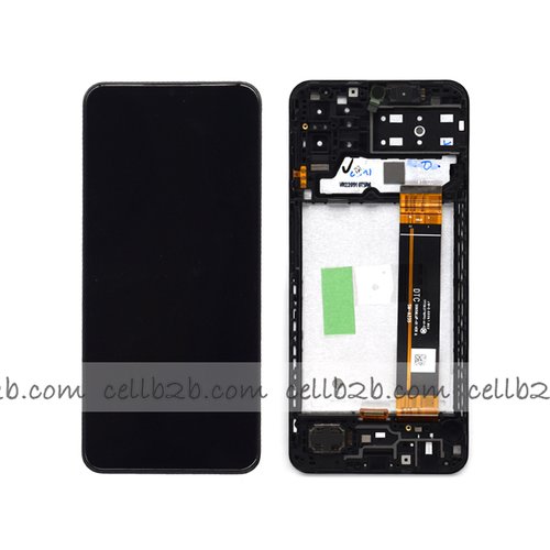 *Pantalla Samsung GALAXY M13 4G M135 Negra CON MARCO Original LCD+Táctil SERVICE PACK