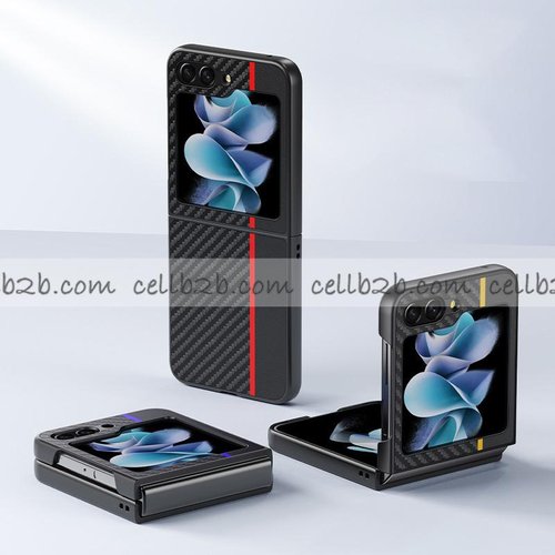 Funda Fibra De Carbono Para Samsung Z Fold 3