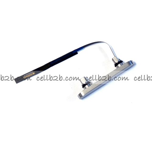 Botón lateral con Flex para iPhone 17 Pro / 17 Pro Max Blanco