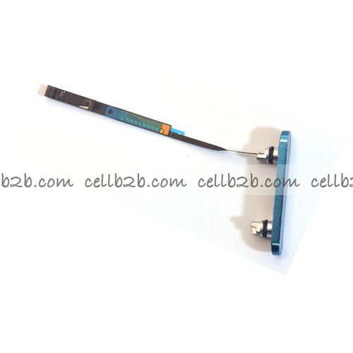 Botón lateral con Flex para iPhone 16 / 16 Plus Verde
