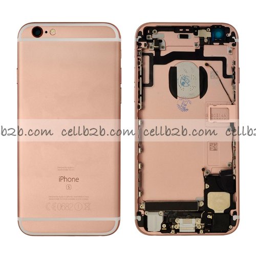 Carcasa Chasis Tapa Con Recambio iPhone 6S Rosa
