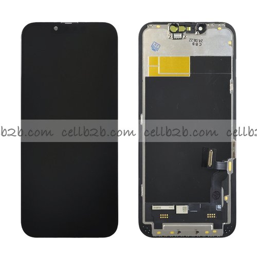 Pantalla iPhone 13 RJ INCELL LCD+Táctil Negra Completa (Control IC reemplazable)