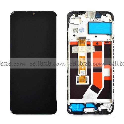 Original Nueva Pantalla OPPO A38 / A18 Negra Con Marco Completa LCD+Táctil