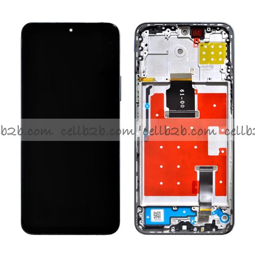 Original Pantalla Huawei Honor X8A / Honor 90 Lite 5G Plateada con Marco Completa LCD+Táctil