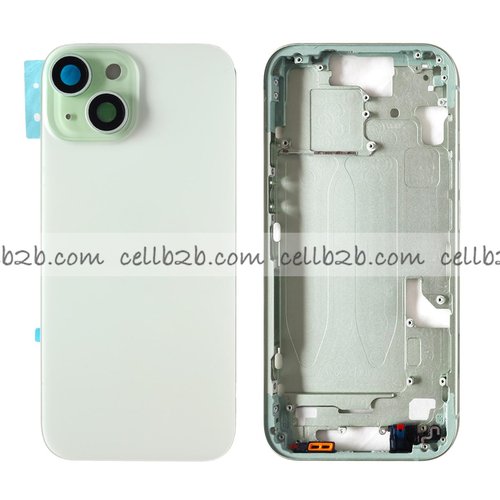 Tapa Chasis Con Bandeja iPhone 15 Verde Sin Recambios