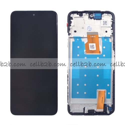 Pantalla Huawei Honor 400 Smart 5G Negra CON MARCO LCD+Táctil Completa