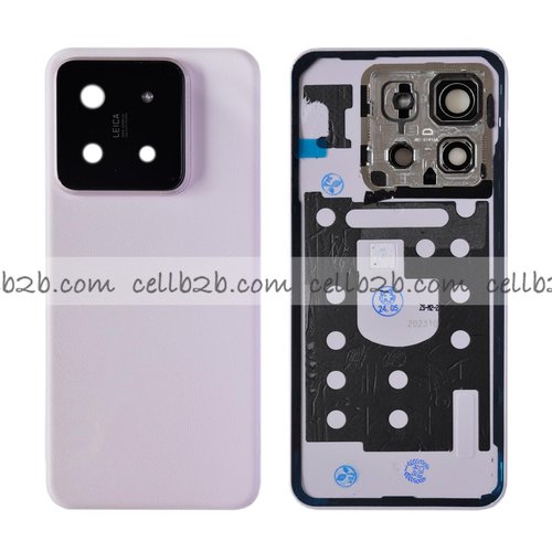 Tapa Trasera para Xiaomi Mi 14 Rosa Original CON LENTE
