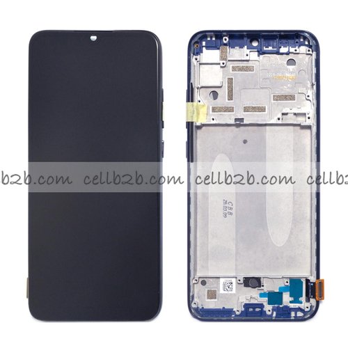 Pantalla Xiaomi Mi A3 / CC9E INCELL CON MARCO LCD+Táctil Negra Completa