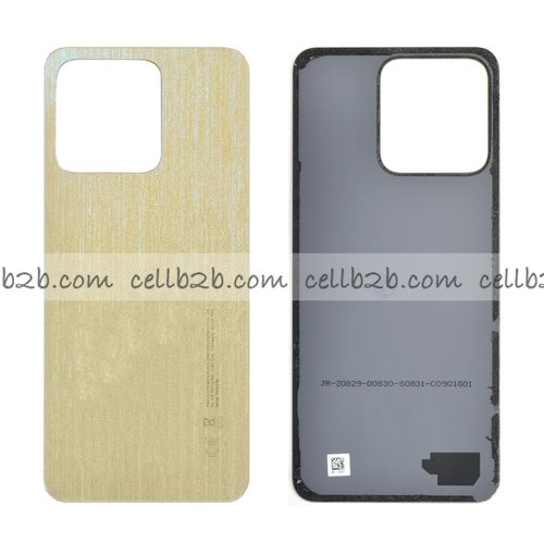 Tapa Trasera para Realme C53 Dorada Original Desmontaje