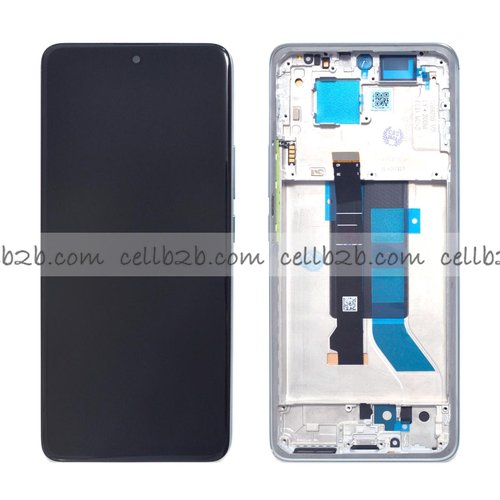 Pantalla Xiaomi Redmi Note 14 Pro 5G / Poco X7 5G INCELL Azul CON MARCO LCD+Tactil Completa