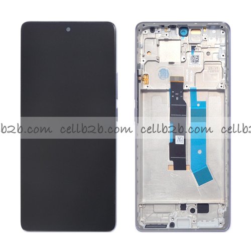 Pantalla Xiaomi Redmi Note 14 Pro 4G INCELL Lila CON MARCO  Completa Tactil+LCD