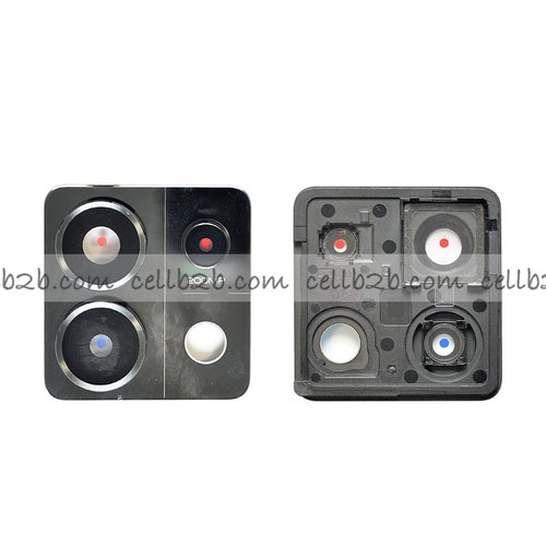 Cristal Cámara + Marco para Xiaomi Redmi Note 13 Pro 5G Negro