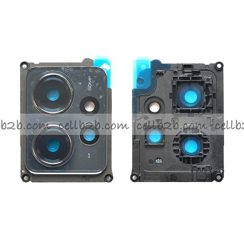 Cristal Cámara + Marco para Xiaomi Redmi Note 12 4G Negro