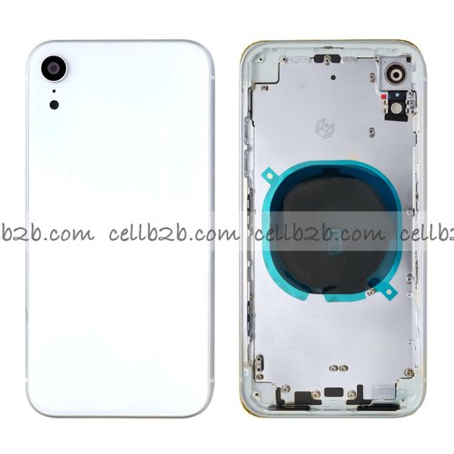 Tapa Chasis Con Bandeja iPhone XR Blanco Sin Recambios