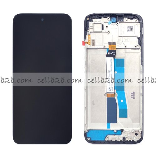 Original Nueva Pantalla Xiaomi Redmi 15 4G Negra CON MARCO Completa (Version Small Cover) Tactil+LCD