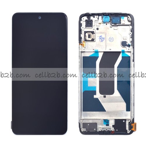 Original Nueva Pantalla VIVO V40 SE 5G Negra CON MARCO Completa LCD+Táctil