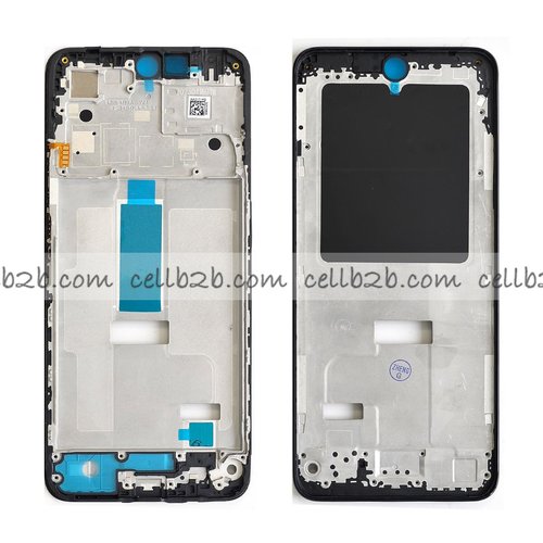 Carcasa Frontal para Xiaomi Redmi 12 4G/5G Negra