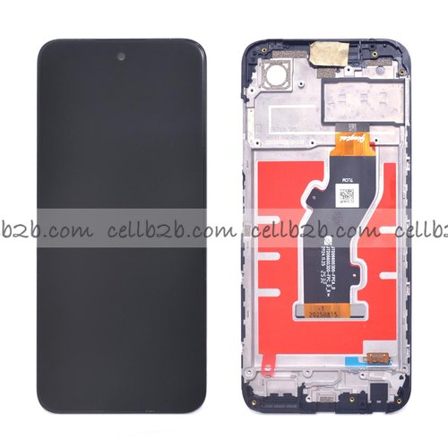 Original Nueva Pantalla ZTE Blade V70 Negra con Marco Completa LCD+Táctil