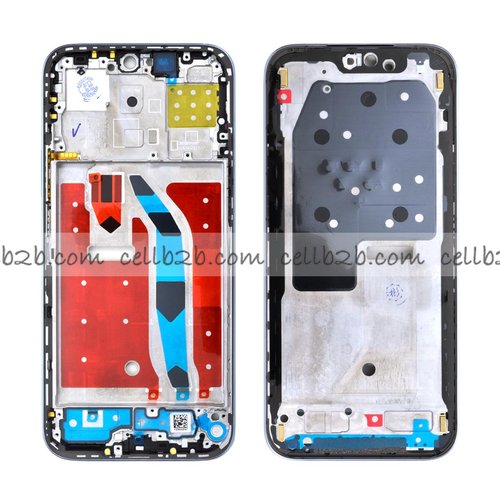 Carcasa Frontal para Honor X8B Plateada