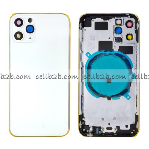Tapa Chasis Con Bandeja iPhone 11 Pro Blanco Sin Recambios