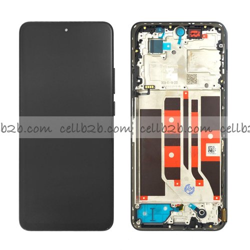 Pantalla OPPO Reno11 F 5G Negra OLED CON MARCO Completa LCD+Táctil
