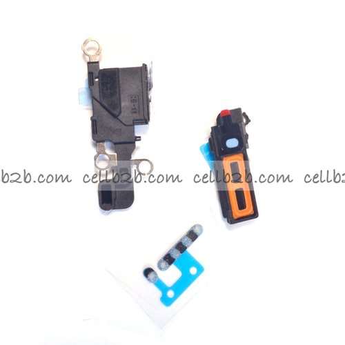 Rejilla antipolvo de altavoz abajo para iPhone 16 Blanco