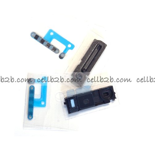 Rejilla antipolvo de altavoz abajo para iPhone 17 Pro Max Azul