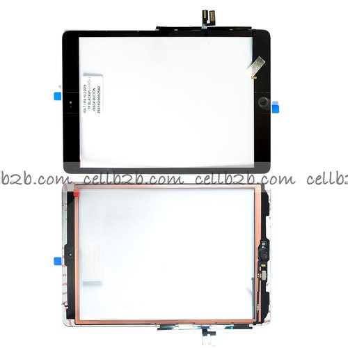 Pantalla Táctil iPad 7 iPad 10.2 2019 A2197 A2198 A2200 / iPad 8 iPad 10.2 2020 A2270 A2428 A2429 Negro con Home Botón (Sin Huella) Original Tactil