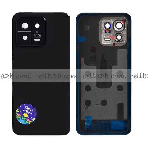 Tapa Trasera Xiaomi Mi 13 Negra ORI CON LENTE