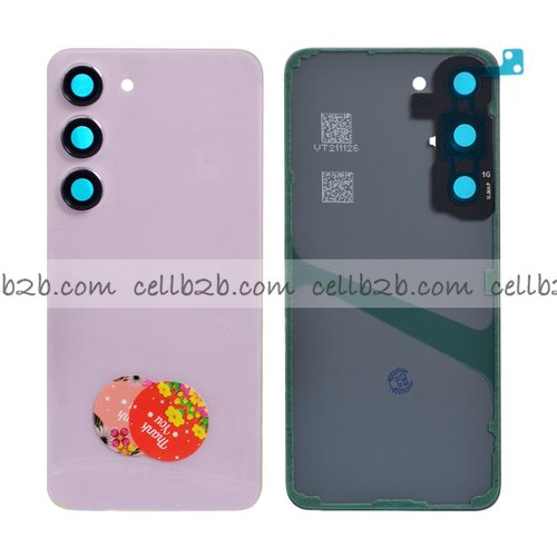 Tapa Trasera Samsung S23 S911B Lavanda CON LENTE