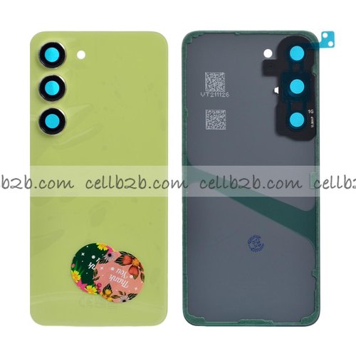 Tapa Trasera Samsung S23 S911B Verde Claro CON LENTE